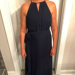 Long Navy Dress
